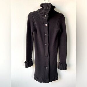 ZARA chunky knit button down cardigan